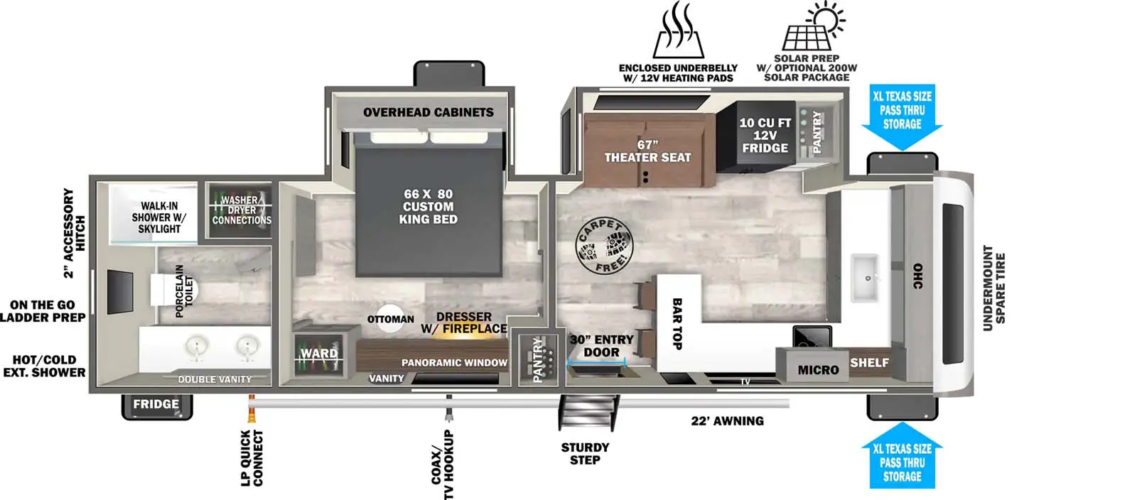 261FKRB Floorplan Image